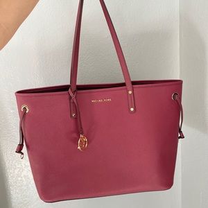 Large Burgundy Michael Kors Bag